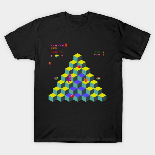 Q Bert T-Shirt by allysontx